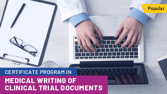 Certificate Program in Medical Writing of Clinical Trial Documents